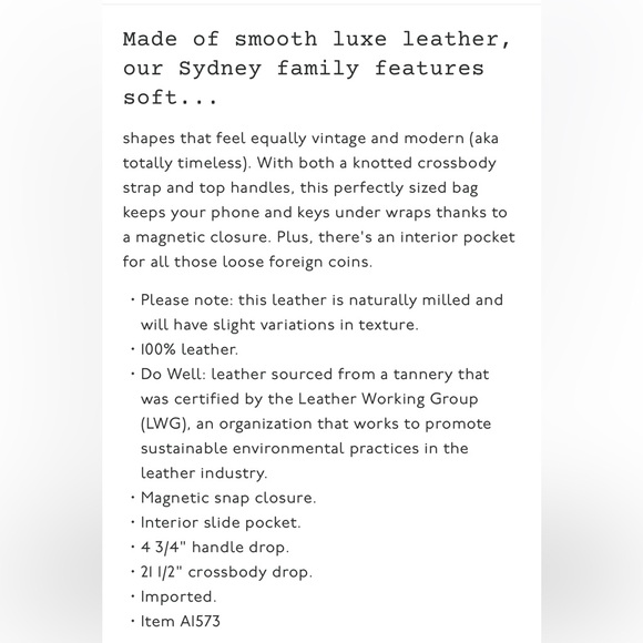 Madewell Sydney crossbody bag - Picture 5 of 10